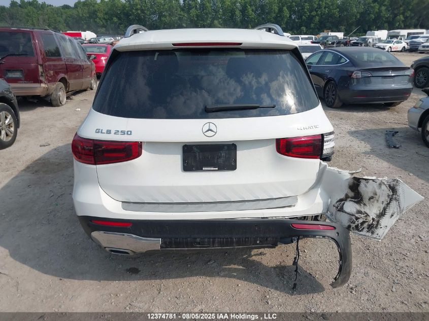 2024 Mercedes-Benz Glb 250 4Matic VIN: W1N4M4HB9RW376265 Lot: 12374781