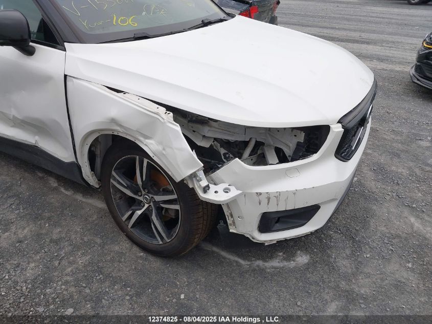 2019 Volvo Xc40 T5 R-Design VIN: YV4162UMXK2153601 Lot: 12374825
