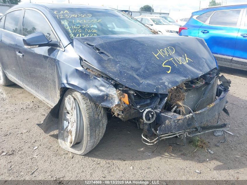 2010 Buick Allure/Lacrosse Cxs VIN: 1G4GM5EV1AF167787 Lot: 12374869