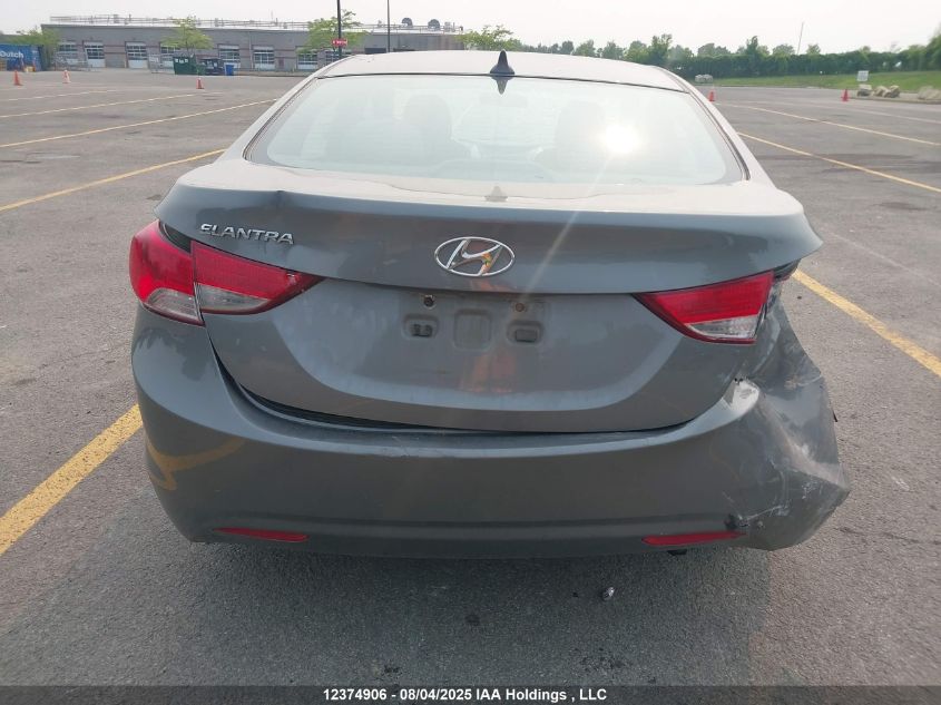 2013 Hyundai Elantra Gl VIN: 5NPDH4AE6DH344730 Lot: 12374906