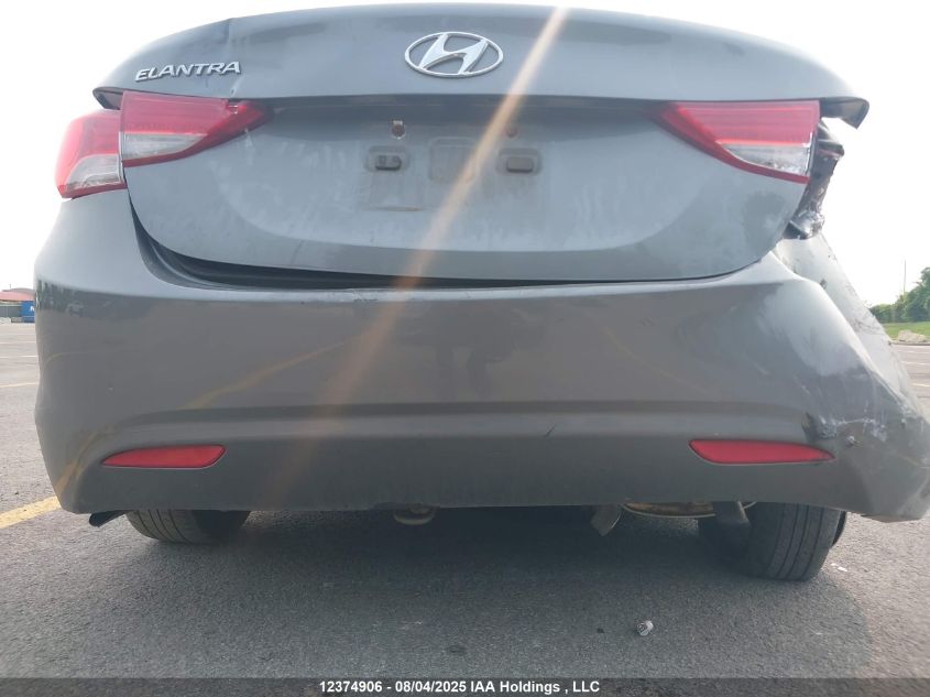 2013 Hyundai Elantra Gl VIN: 5NPDH4AE6DH344730 Lot: 12374906