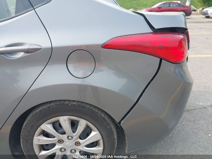 2013 Hyundai Elantra Gl VIN: 5NPDH4AE6DH344730 Lot: 12374906