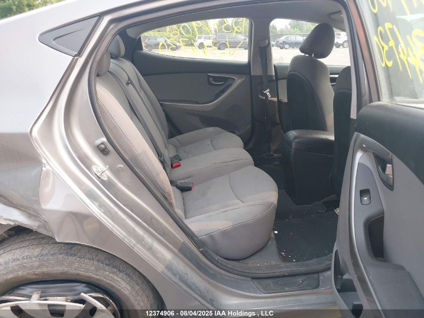 2013 Hyundai Elantra Gl VIN: 5NPDH4AE6DH344730 Lot: 12374906