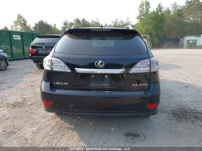 2010 Lexus Rx 350 VIN: JTJBK1BA2A2407268 Lot: 12374974