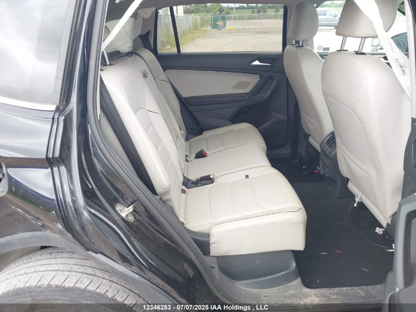 2018 Volkswagen Tiguan Highline VIN: 3VV4B7AX8JM017189 Lot: 12346283X