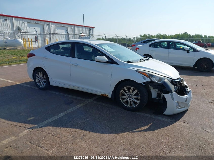 KMHDH4AEXFU449405 2015 Hyundai Elantra Sport Appearance auction photo 1