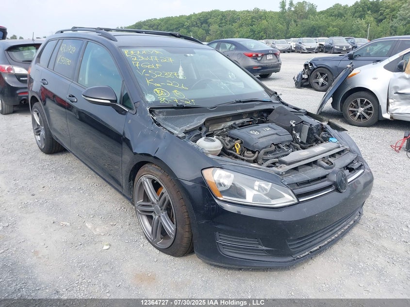 3VW017AU7HM523870 2017 Volkswagen Golf Sportwagen 1.8 Tsi Comfortline/1.8 Tsi Highline/1.8 Tsi Trendline auction photo 1