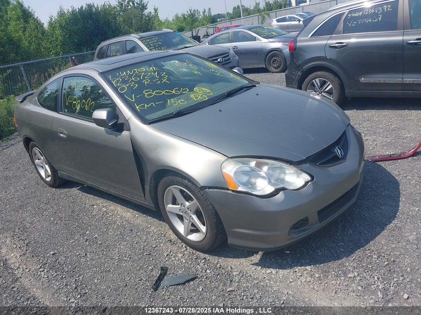 2003 Acura Rsx Premium VIN: JH4DC54893C800612 Lot: 12367243X