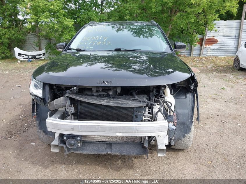 2021 Jeep Compass Limited VIN: 3C4NJDCB3MT569814 Lot: 12349505X