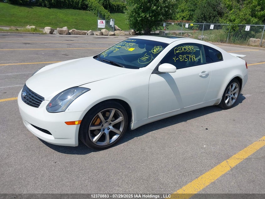 2004 Infiniti G35 VIN: JNKCV54E54M813798 Lot: 12370883X