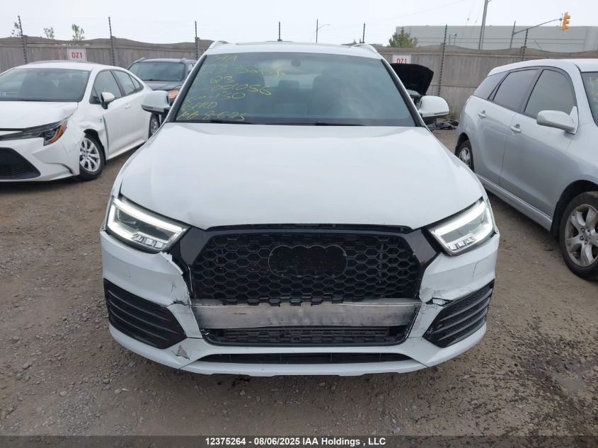 2016 Audi Q3 Prestige VIN: WA1GFCFS9GR001056 Lot: 12375264