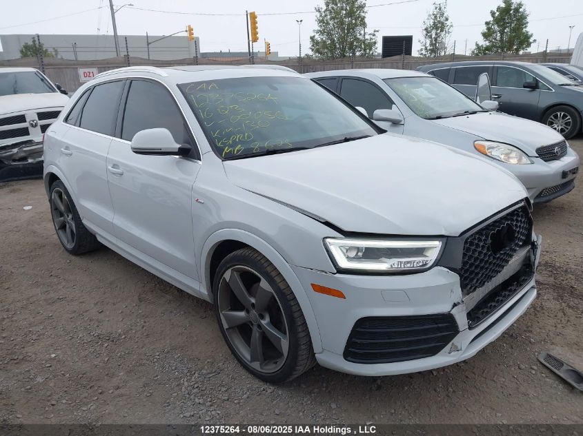 2016 Audi Q3 Prestige VIN: WA1GFCFS9GR001056 Lot: 12375264