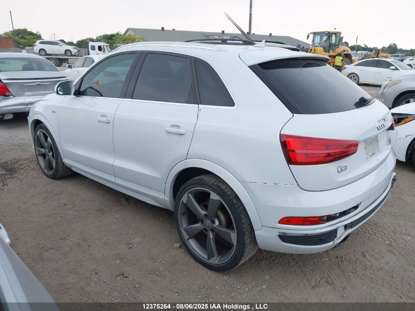 2016 Audi Q3 Prestige VIN: WA1GFCFS9GR001056 Lot: 12375264