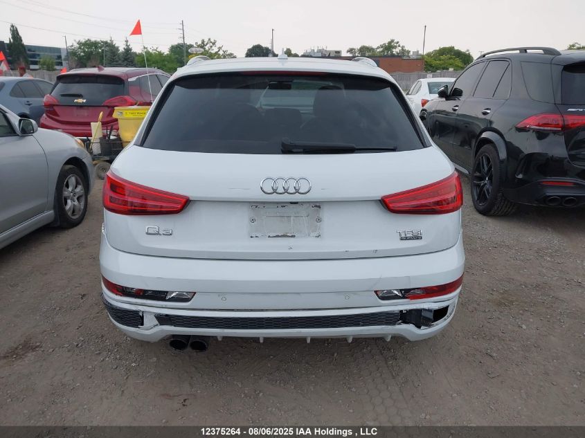 2016 Audi Q3 Prestige VIN: WA1GFCFS9GR001056 Lot: 12375264