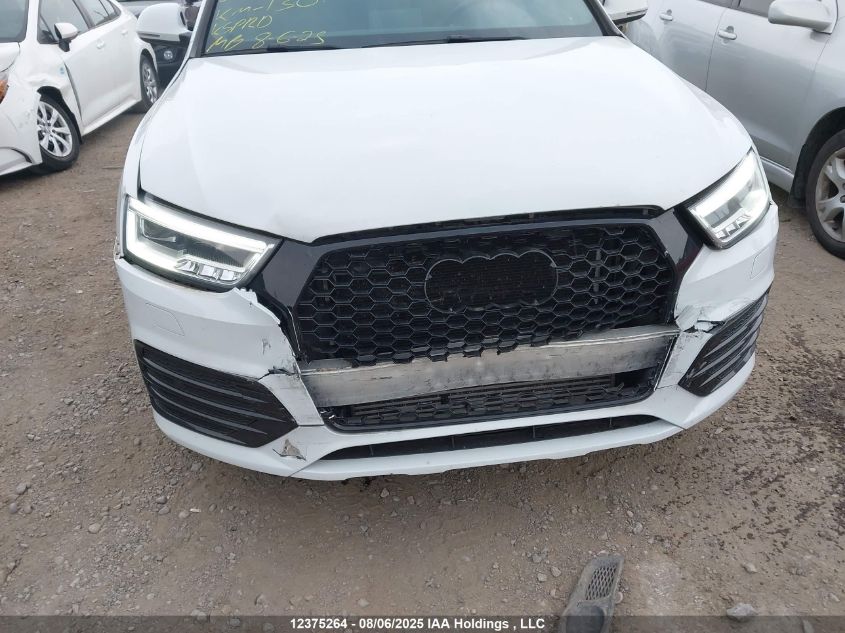 2016 Audi Q3 Prestige VIN: WA1GFCFS9GR001056 Lot: 12375264