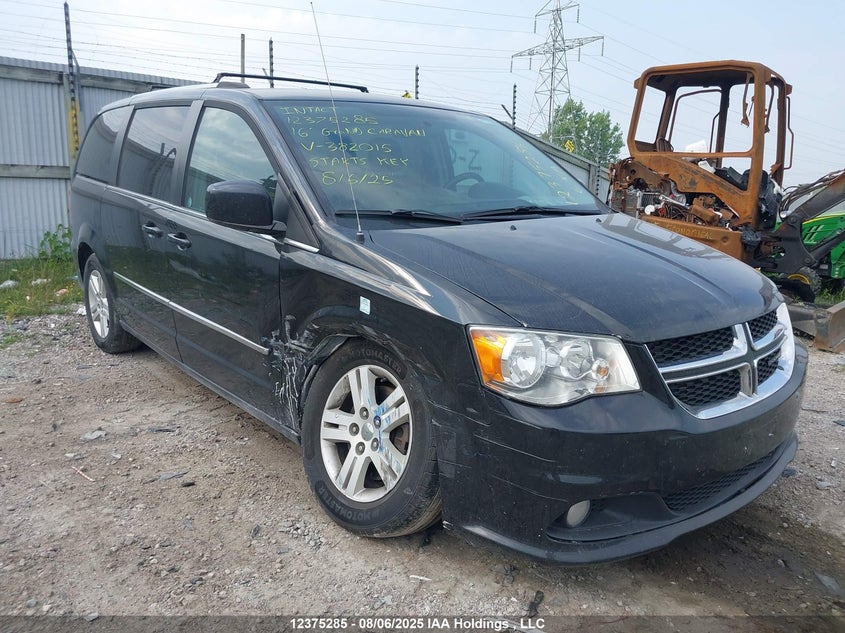 2C4RDGDG8GR382015 2016 Dodge Grand Caravan auction photo 1