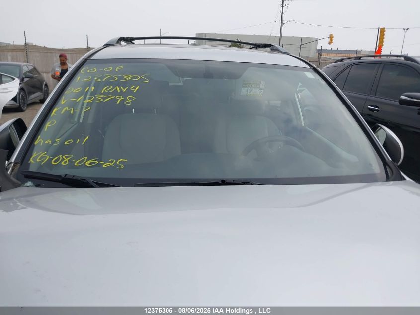 2011 Toyota Rav4 VIN: 2T3BF4DV0BW123798 Lot: 12375305