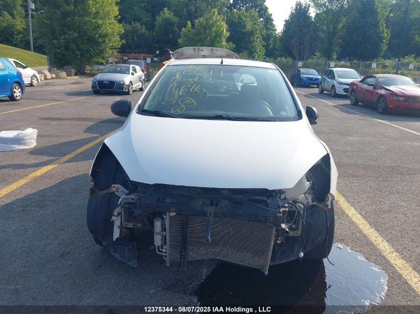 2013 Mazda Mazda2 VIN: JM1DE1KY0D0166410 Lot: 12375344