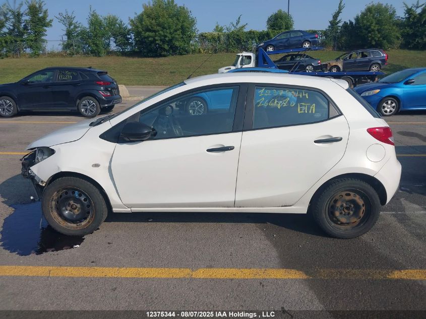 2013 Mazda Mazda2 VIN: JM1DE1KY0D0166410 Lot: 12375344