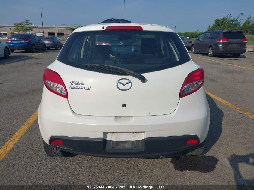 2013 Mazda Mazda2 VIN: JM1DE1KY0D0166410 Lot: 12375344