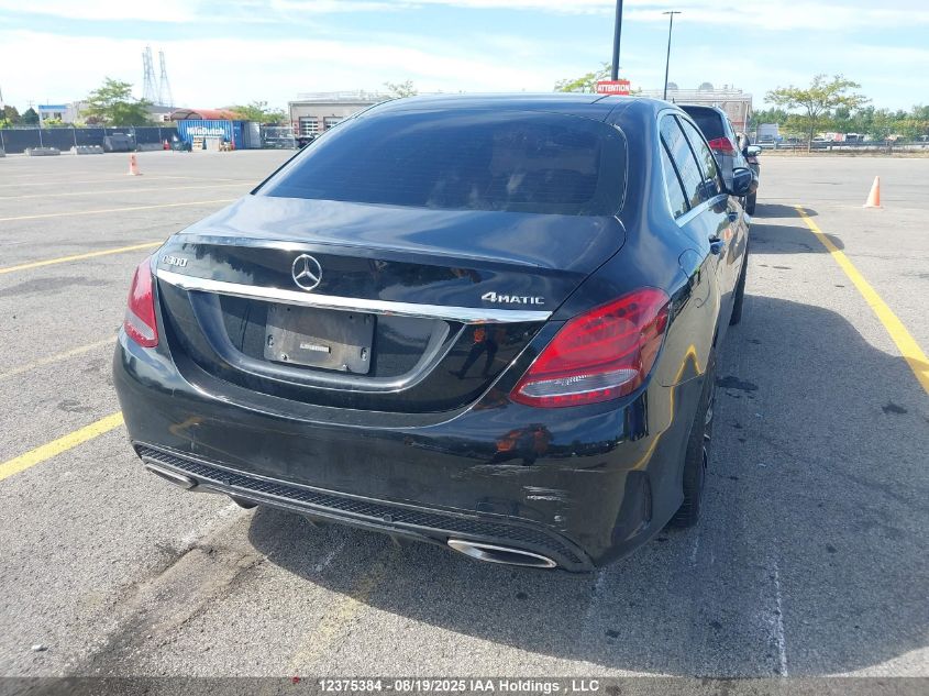 2016 Mercedes-Benz C 300 4Matic VIN: 55SWF4KB3GU101414 Lot: 12375384