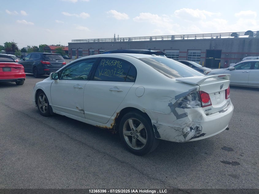 2010 Acura Csx I-Tech VIN: 2HHFD5F78AH200733 Lot: 12365396X