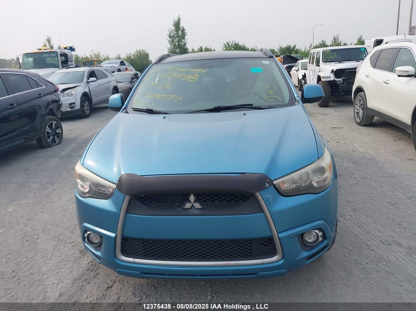 2011 Mitsubishi Rvr Gt VIN: JA4AJ4AU2BZ600134 Lot: 12375438