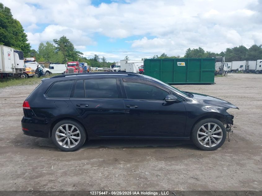 2018 Volkswagen Golf Sportwagen S VIN: 3VW117AU3JM759121 Lot: 12375447