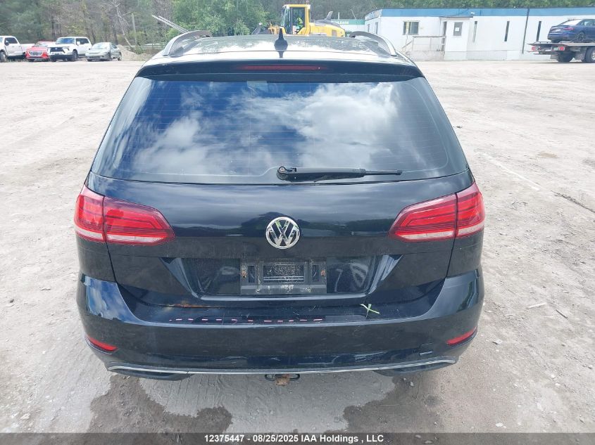 2018 Volkswagen Golf Sportwagen S VIN: 3VW117AU3JM759121 Lot: 12375447