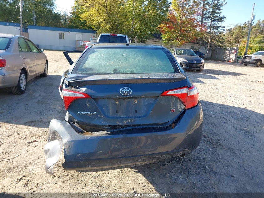 2015 Toyota Corolla L/Le/Le Pls/Prm/S/S Pls VIN: 2T1BURHE0FC437755 Lot: 12375486