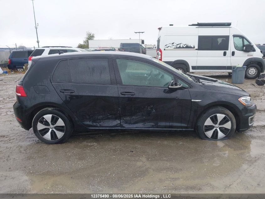 2018 Volkswagen E-Golf Comfortline VIN: WVWPR7AU1JW910947 Lot: 12375490