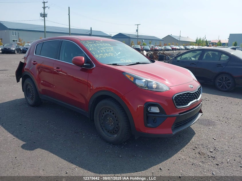 KNDPM3AC3L7777250 2020 Kia Sportage auction photo 1