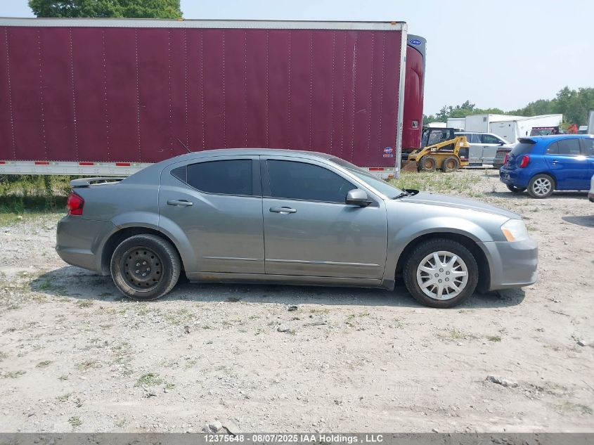 2013 Dodge Avenger Sxt VIN: 1C3CDZCB3DN758866 Lot: 12375648