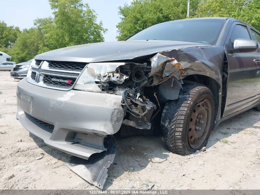2013 Dodge Avenger Sxt VIN: 1C3CDZCB3DN758866 Lot: 12375648