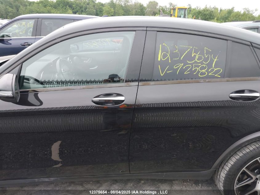 2021 Mercedes-Benz Glc Coupe 300 4Matic VIN: W1N0J8EB6MF925822 Lot: 12375654