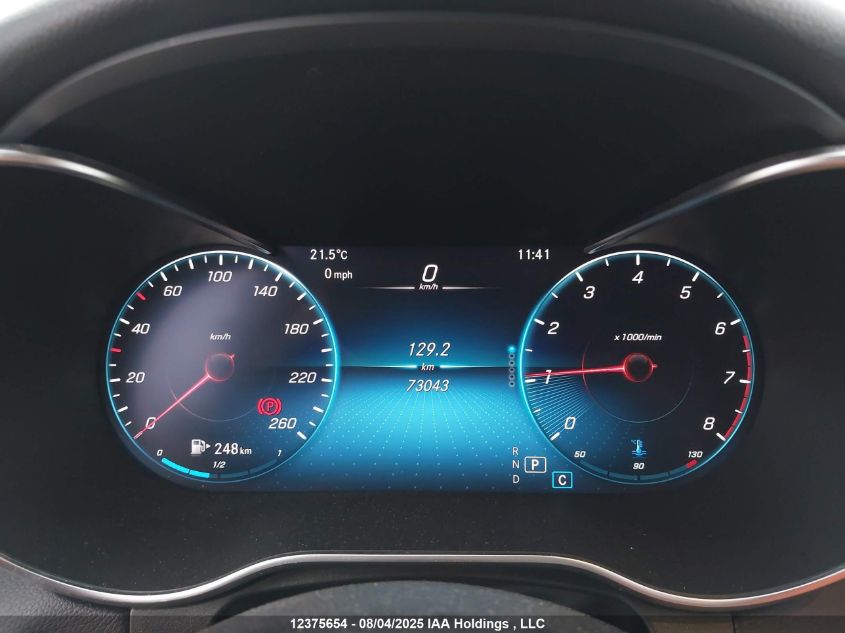 2021 Mercedes-Benz Glc Coupe 300 4Matic VIN: W1N0J8EB6MF925822 Lot: 12375654