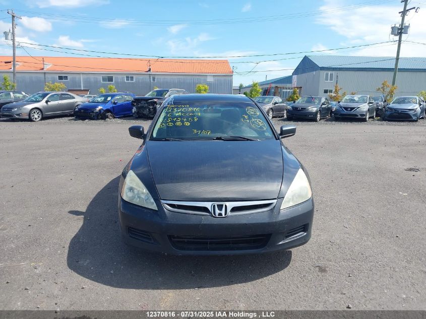 2006 Honda Accord Se VIN: 1HGCM56316A812458 Lot: 12370816X
