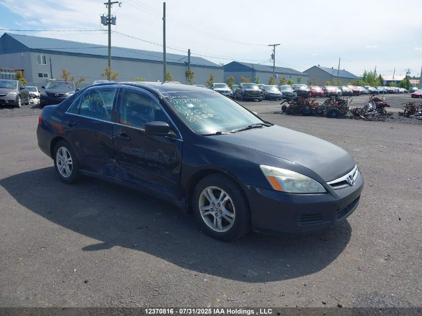 2006 Honda Accord Se VIN: 1HGCM56316A812458 Lot: 12370816X