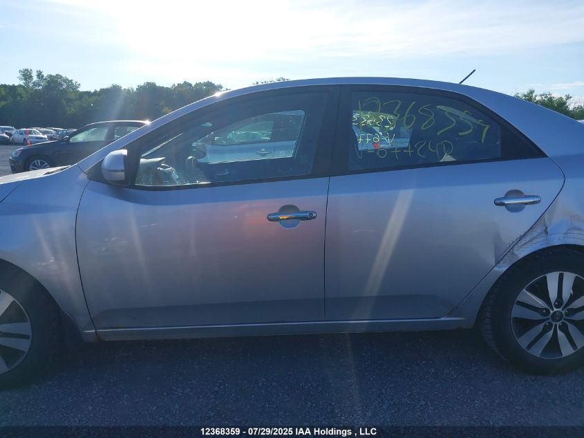 2013 Kia Forte 2.0L Ex VIN: KNAFU4A20D5677240 Lot: 12368359X