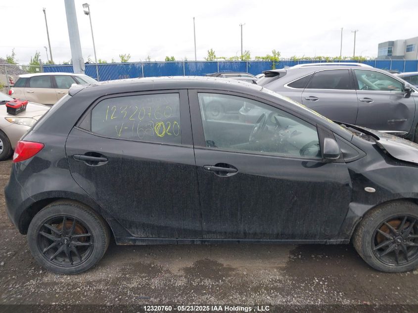 2013 Mazda Mazda2 Gx VIN: JM1DE1KY8D0168020 Lot: 12320760X