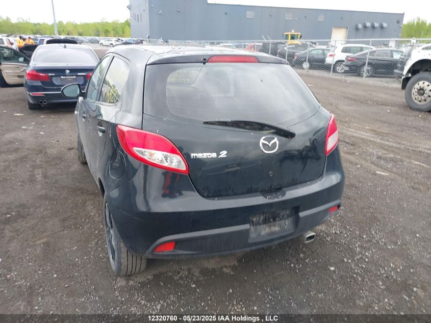 2013 Mazda Mazda2 Gx VIN: JM1DE1KY8D0168020 Lot: 12320760X