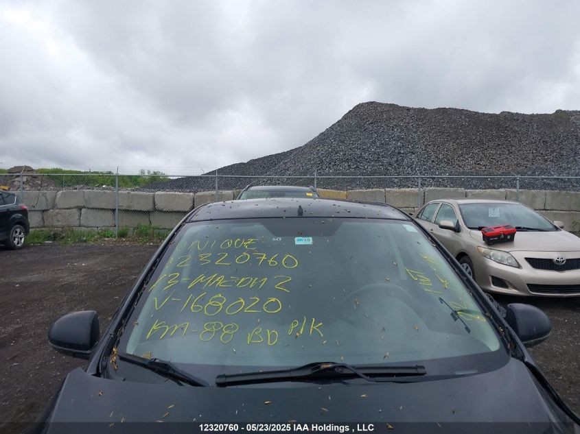 2013 Mazda Mazda2 Gx VIN: JM1DE1KY8D0168020 Lot: 12320760X