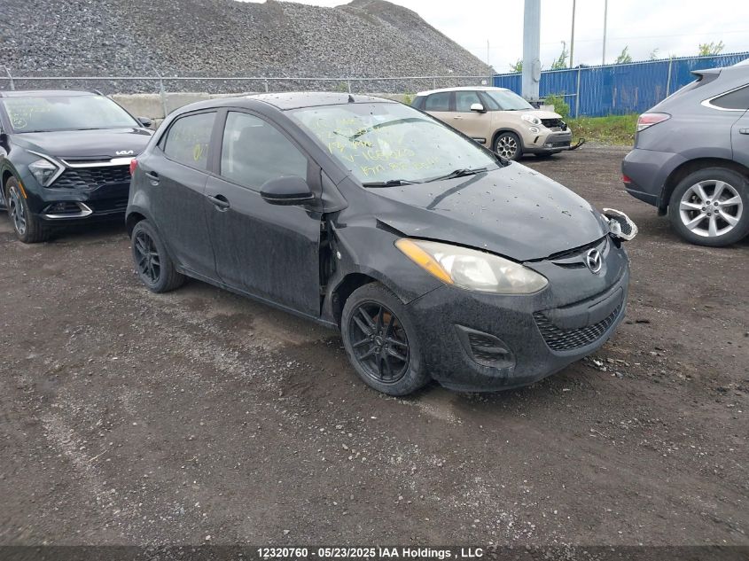 2013 Mazda Mazda2 Gx VIN: JM1DE1KY8D0168020 Lot: 12320760X