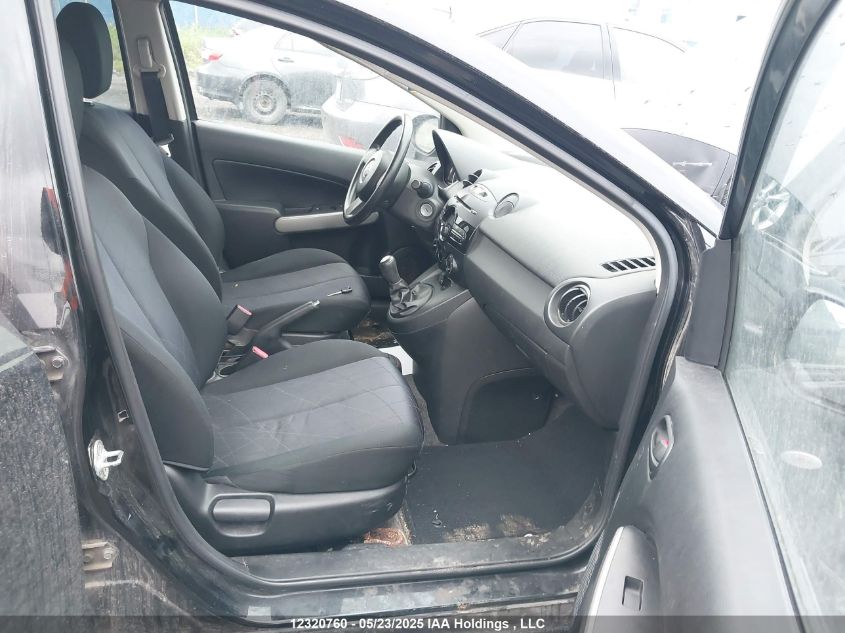 2013 Mazda Mazda2 Gx VIN: JM1DE1KY8D0168020 Lot: 12320760X