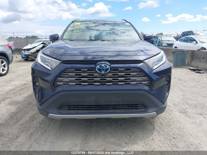 2021 Toyota Rav4 Hybrid Limited VIN: 2T3DWRFV6MW119583 Lot: 12375759