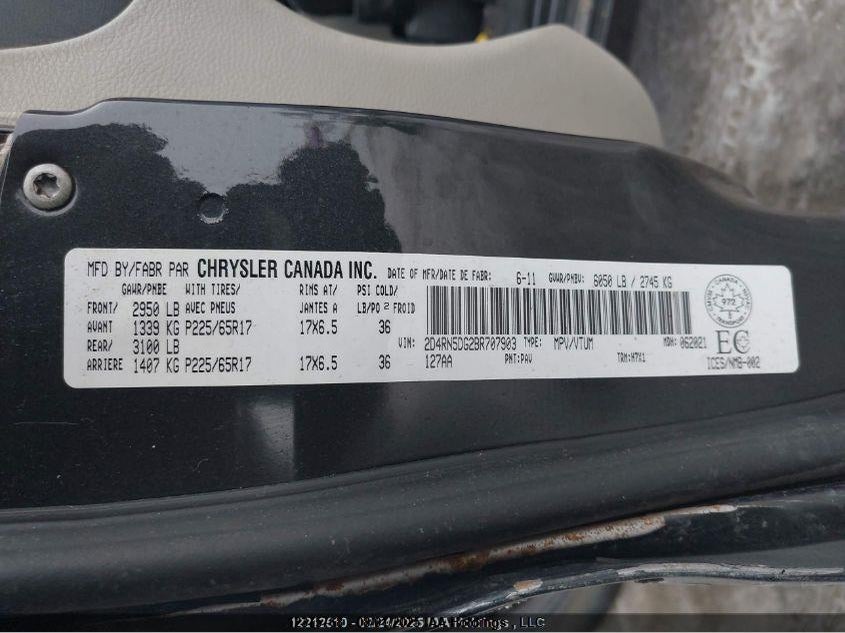 2D4RN5DG2BR707903 2011 DODGE CARAVAN photo no. 18