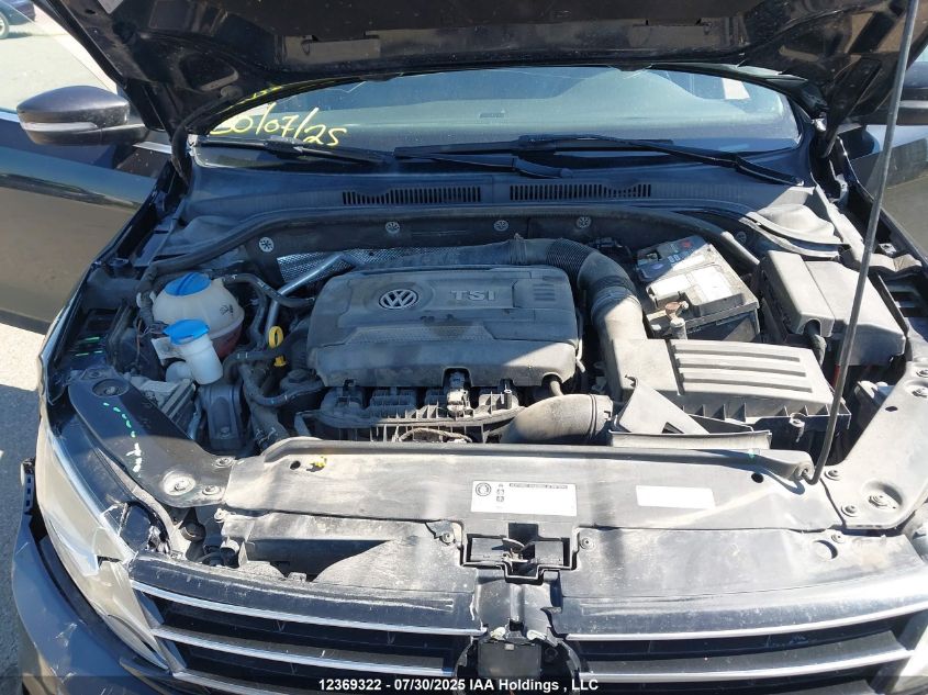 2016 Volkswagen Jetta 1.8 Tsi Comfortline/1.8 Tsi Highline VIN: 3VWL07AJ4GM289580 Lot: 12369322X