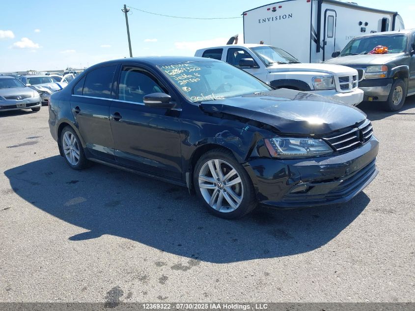 2016 Volkswagen Jetta 1.8 Tsi Comfortline/1.8 Tsi Highline VIN: 3VWL07AJ4GM289580 Lot: 12369322X
