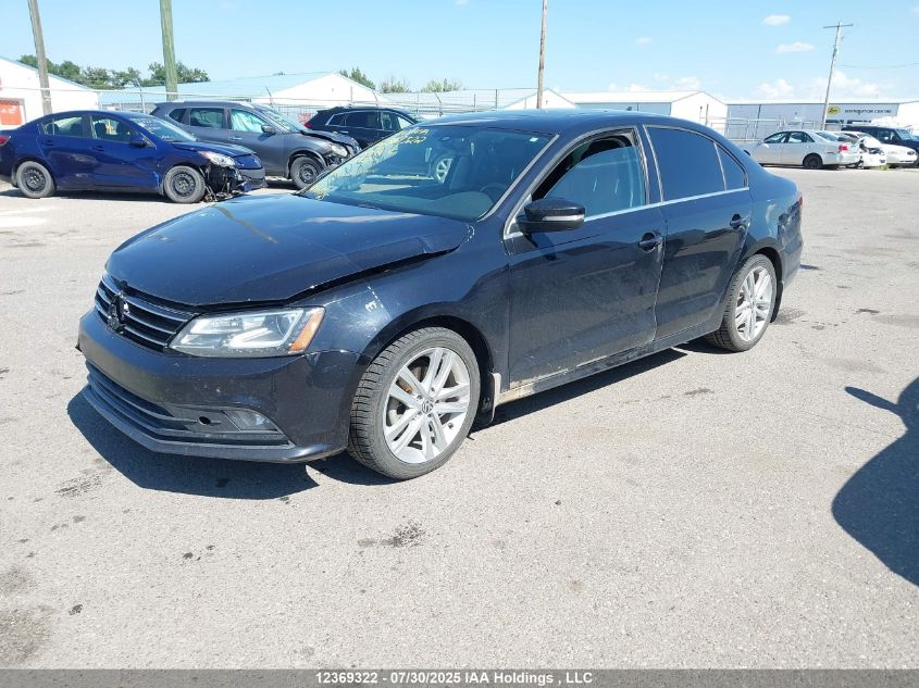 2016 Volkswagen Jetta 1.8 Tsi Comfortline/1.8 Tsi Highline VIN: 3VWL07AJ4GM289580 Lot: 12369322X