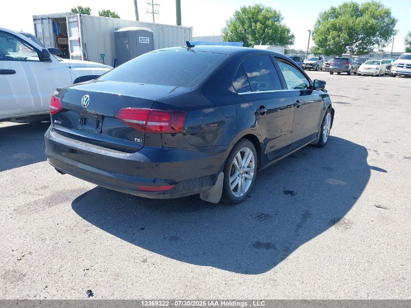 2016 Volkswagen Jetta 1.8 Tsi Comfortline/1.8 Tsi Highline VIN: 3VWL07AJ4GM289580 Lot: 12369322X